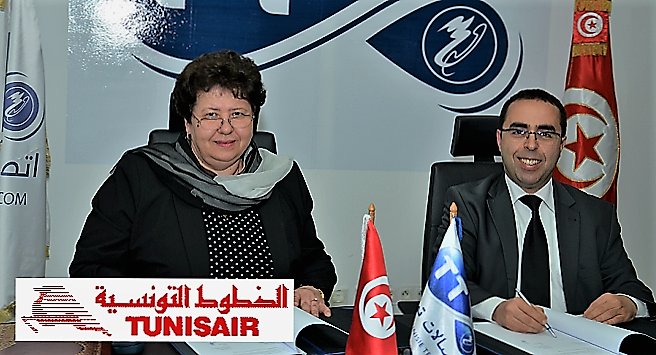 - Tunisie-Telecom-et Tunisair-signent-pour-un-partenariat-gagnant-gagnant